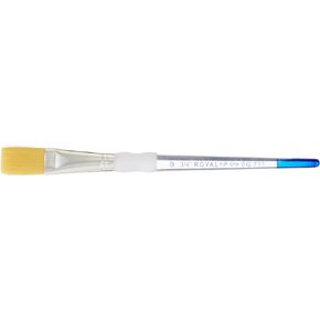 Royal Brush 3/4 inch Soft Grip Golden Taklon Stroke Brush (SG-711-3/4)