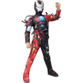 Rubie's Boy's Marvel Spider-Man Maximum Venom Deluxe Venomized Iron Man Costume
