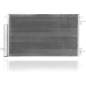 A/C Condenser - Pacific Best Inc. Fit/For 30025 16-22 Chevrolet Spark - With Receiver & Dryer