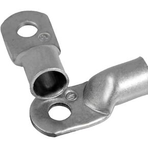 ANCOR MARINE GRADE 244246 Electrical Heavy Duty Tinned Copper Lugs (6-Gauge, Size 3/8 Screw, 100-Pack)