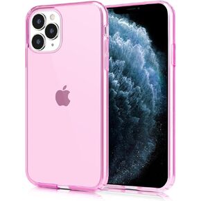 JJGoo Compatible with iPhone 11 Pro Max Case Clear, Transparent Soft Shockproof Protective Slim Thin Bumper Cover Phone Case- 6.5 inch