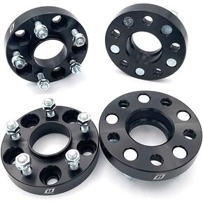5x4.5 Wheel Spacers 1 inch 66.2mm Hub Bore 12x1.25 Studs 5x114.3 Wheel Adapters Compatible with G35 G37 FX35 FX45 I30 I35 M45 Q45, Murano Maxima Altima 370Z 350Z 300ZX(4pcs)