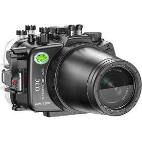 Sea frogs Waterproof Camera Housing Compatible with Sony A7C 90MM IPX8 40m/130ft Maximum Diving Depth Underwater Camera Case for Diving, Surfing, Rowing, Skiing