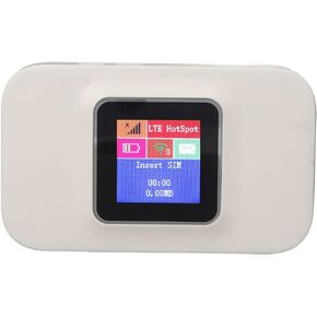 USB Portable WiFi, 5G Pocket Mobile WiFi, 300Mbps Plug and Play SIM Card Slot for Europe Home Business Convenient Way to Power USB