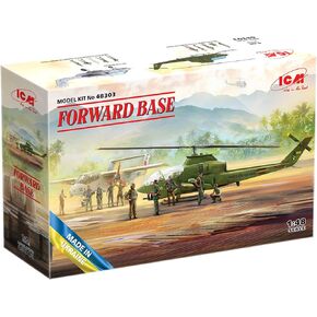 ICM 48303 - Plastic Aircraft Forward Base, Airplane Model Kit - Scale 1:48