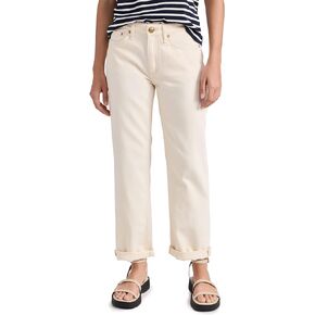 rag & bone Women's Featherweight Dre Baggy Jeans