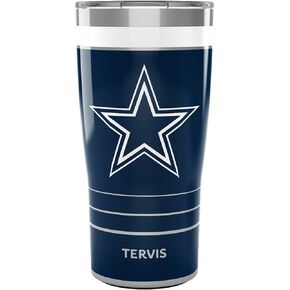 كوب معزول من Tervis NFL Dallas Cowboys-MVP، 30 أونصة، من الفولاذ المقاوم للصدأ