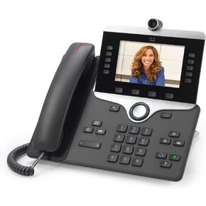 Cisco CP-8845-3PCC-K9, 5 line, Multi-Platform IP Video Phone (Renewed) (Power Supply Not Included)