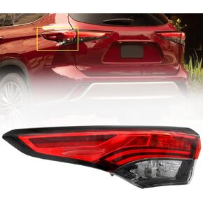 Tail Lights Assembly Fit for 2020-2022 Toyota Highlander Taillamp Rear Outer Driver Left Side