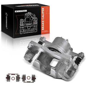 A-Premium Disc Brake Caliper Assembly with Bracket Compatible with Select Suzuki Models - Aerio 2006-2007, L4 2.3L - Front Right Passenger Side