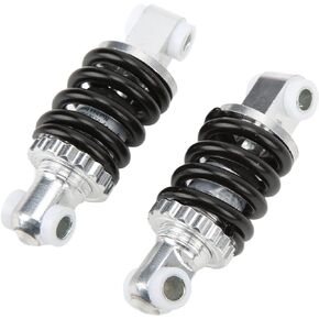 90mm Bike Shock, 2Pcs 400lbs Motorcycle Rear Shock Absorber Spring Replacement Rear Suspension Shock Adjustable Damper Rear Shock for 47cc 49CC Motorcycle Dirt Bike Mini Pocket Bike