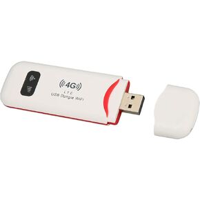 USB Portable WiFi 4G Mobile Hotspot, WiFi Hotspot for Travel High Speed Stable Router Pocket Mobile Network Hotspot, USB Modem Wireless Router with SIM Card Slot, 4G LTE Pocket WiFi for Car Outdoor