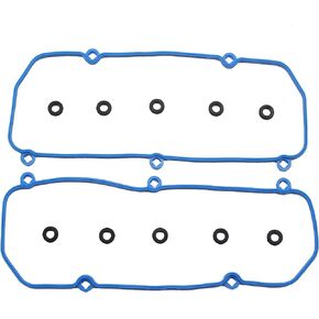 Valve Cover Gasket Set Fit for Ford F-150 E-150 E-250 Econoline Mustang Thunderbird Lincoln Continental Mercury Sable Cougar Monterey 3.8L 3.9L 4.2L V6 OHV 12V VS50441R VS50202