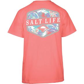 Salt Life Women's Retro Tropical Short Sleeve Tee