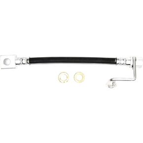 Dynamic Friction Company Rear Lower Left Brake Line Hose 350-40262 For 2003-2010 Dodge Ram 2500, 2003-2010 Dodge Ram 3500, 2011-2012 Ram 2500