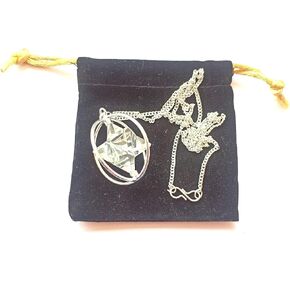 Gemstone Spinning Merkaba Star Pendant in Kuwait