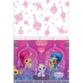 American Greetings Shimmer and Shine Party Supplies, Plastic Table Cover (1-Count)