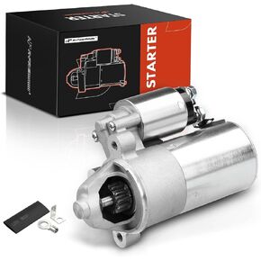 A-Premium Starter Motor Compatible with Mercury & Ford Models - Sable 2000-2004, Taurus 2000-2007, 3.0L, 12V 1.5KW 12 Teeth Clockwise, Replace# YF1Z11002AA, YF1Z-11002-AA