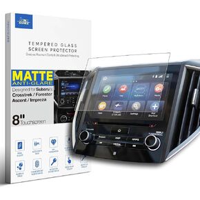 Tempered Glass Screen Protector for Subaru Crosstrek/Forester/Ascent/Impreza 8" Touchscreen Anti Fingerprint (HD Clear)