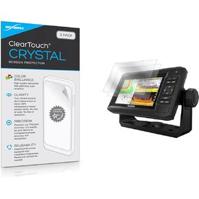 BoxWave Screen Protector Compatible with Garmin echoMAP UHD 63cv - ClearTouch Anti-Glare (2-Pack), Anti-Fingerprint Matte Film Skin for Garmin echoMAP UHD 63cv