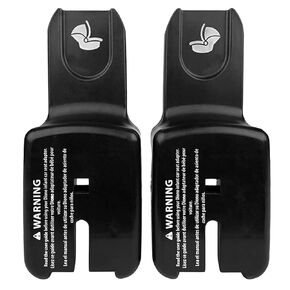 Diono Quantum Car Seat Adapter, Compatible with Nuna/Maxi/Cybex/Uppa Infant Baby Car Seats, Durable, Attachment for Travel System (Pack of 2)