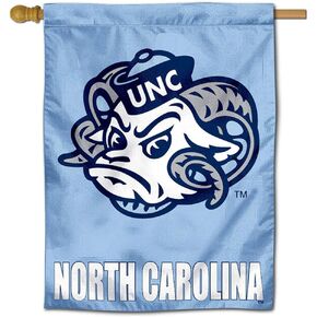 North Carolina Tar Heels House Flag Banner