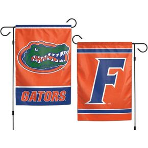 WinCraft Florida Gators Polyester 12"X18" 2 Sided Garden Yard Wall Flag