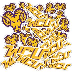 Desert Cactus West Chester University Sticker WCUPA Golden Rams Stickers Vinyl Decals Laptop Water Bottle Car Scrapbook T1 (Type 1-1)