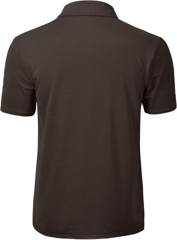Derminpro Men's Dry Fit Short Sleeve Moisture Wicking Athletic Heather Summer Golf Polo Shirts in Saudi Arabia