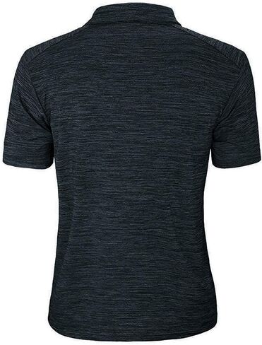Derminpro Men's Dry Fit Short Sleeve Moisture Wicking Athletic Heather Summer Golf Polo Shirts in Saudi Arabia