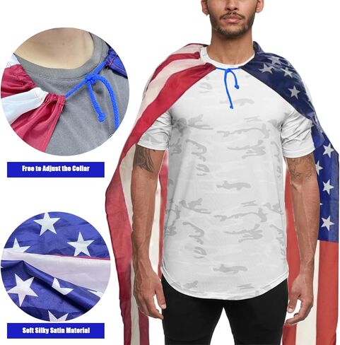 العلم الأمريكي زي الرأس ودبابيس العلم وأساور المعصم السيليكون وعصابات العلم للاحتفال بيوم الاستقلال في 4 يوليو in Kuwait