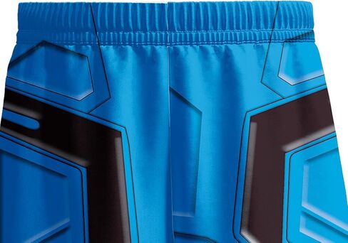 Superhero Pullover Swimsuit Set 3pcs Boys Suits Swim Cap Costume Outfit 4-12 Years in Saudi Arabia