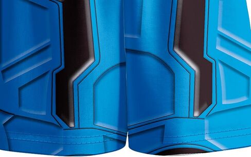 Superhero Pullover Swimsuit Set 3pcs Boys Suits Swim Cap Costume Outfit 4-12 Years in Saudi Arabia