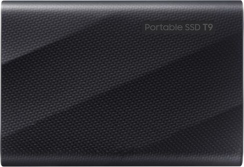 Samsung Portable SSD T9 1TB: Ultra-Fast USB 3.2 Gen2x2, Cooling Tech - Black (2-Pack) in Kuwait