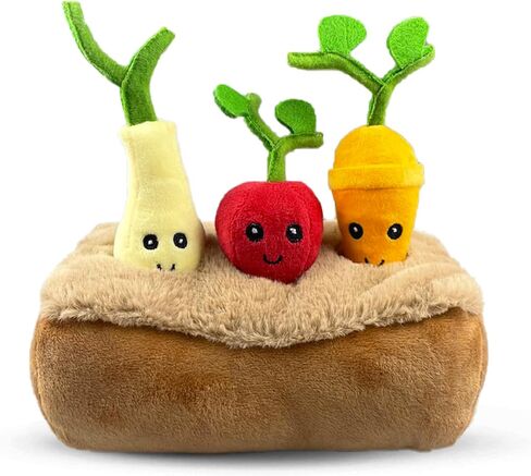 NANDOG Pet Gear Interactive Pet Plush Toys for Dogs (Veggies) in Saudi Arabia