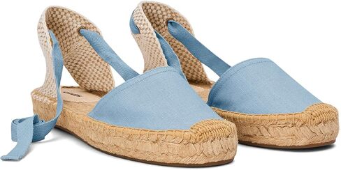 Soludos Women's Lauren Lace Up Espadrille Flat Sandal in Saudi Arabia