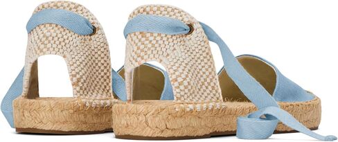 Soludos Women's Lauren Lace Up Espadrille Flat Sandal in Saudi Arabia