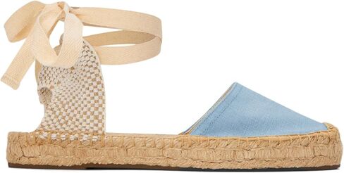 Soludos Women's Lauren Lace Up Espadrille Flat Sandal in Saudi Arabia