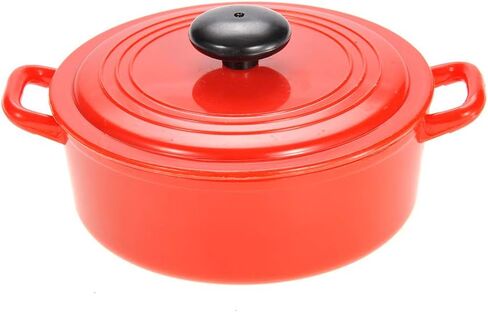 PowerTRC 10 Piece Pots and Pans Kitchen Cookware Playset for Kids with Cooking Utensils Set, Pretend Toy for Kids 3-6 in Kuwait