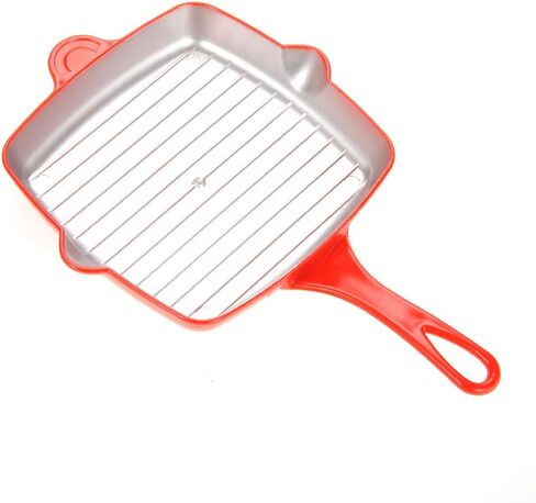 PowerTRC 10 Piece Pots and Pans Kitchen Cookware Playset for Kids with Cooking Utensils Set, Pretend Toy for Kids 3-6 in Kuwait