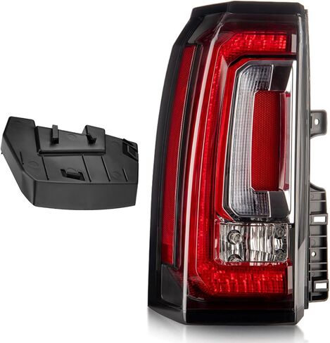 Tail Light Assembly Compatible with 2015-2020 GMC Yukon/Yukon XL Tail Lights Rear Brake Lamps Replacement Taillights w/Bulbs and Wiring Harness, Driver Side in Saudi Arabia