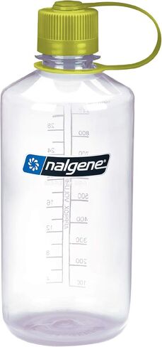 Nalgene Tritan Narrow Mouth BPA-Free Water Bottle, Clear, 32 oz in Saudi Arabia