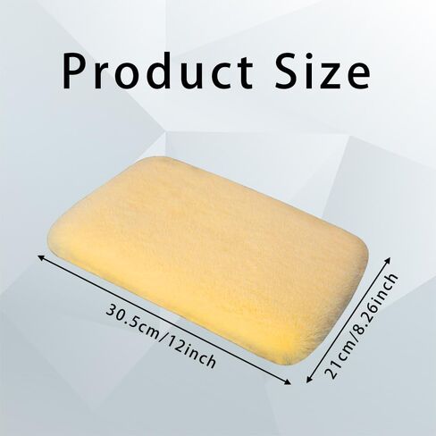 Car Center Console Protector, Car Armrest Cushion, Universal Auto Center Armrest Box Cover, Furry Armrest Seat Box Protector, Car Armrest Seat Box Cover Decor Accessories for Most Cars (Red) in Saudi Arabia
