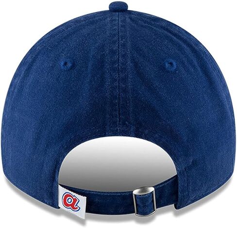 New Era Atlanta Braves Cooperstown 9Twenty Adjustable Hat Blue in Saudi Arabia