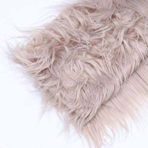 Amosfun props photography fur nail for baby blanket -newborn pictures mat photo photoshoot -Baby Photo Props Newborn DIY Photography Soft Fur- Quilt Photographic Mat (Light Grey) in Saudi Arabia