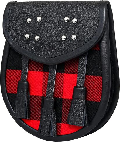 الجلد الاسكتلندي الحديث والترتان Sporran للتنانير-Sporran لإكسسوارات التنورة الرجالية in Kuwait