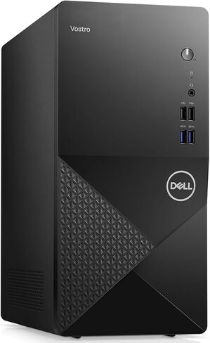 سطح المكتب Dell Vostro 3910 للمنزل والأعمال (Intel i7-12700 12-Core، 32GB RAM، 1TB PCIe SSD، Intel UHD 770، WiFi، Bluetooth، Win 10 Home) مع قابس in Saudi Arabia