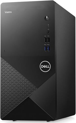 سطح المكتب Dell Vostro 3910 للمنزل والأعمال (Intel i7-12700 12-Core، 32GB RAM، 1TB PCIe SSD، Intel UHD 770، WiFi، Bluetooth، Win 10 Home) مع قابس in Saudi Arabia