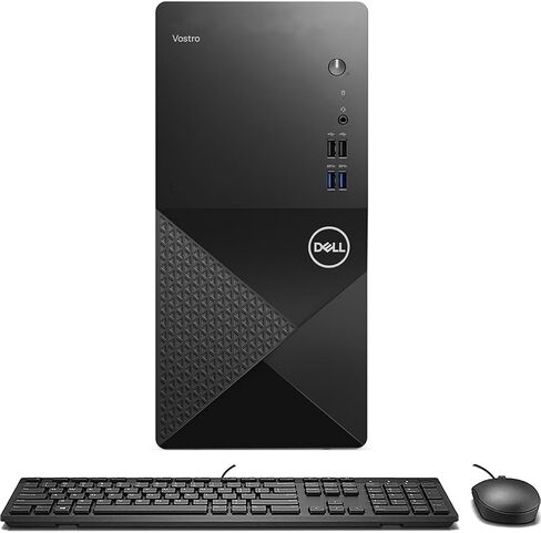 سطح المكتب Dell Vostro 3910 للمنزل والأعمال (Intel i7-12700 12-Core، 32GB RAM، 1TB PCIe SSD، Intel UHD 770، WiFi، Bluetooth، Win 10 Home) مع قابس in Saudi Arabia
