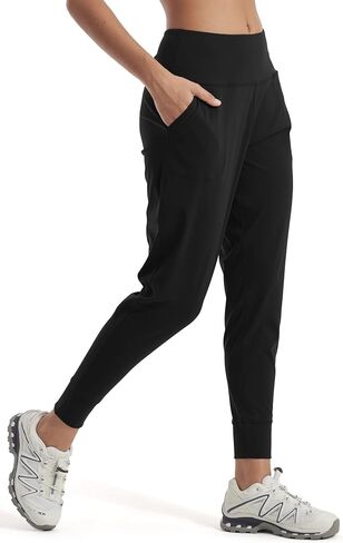 Joggers Pants for Women with Pockets-Workout Sweatpants-Athletic Trackpants-Womens Lounge Running Pant in Saudi Arabia